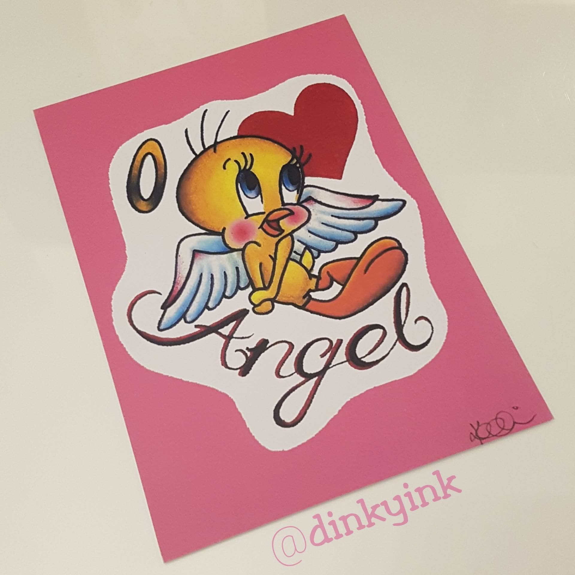 Just Call Me Angel of the Morning, Angel / Cute Dinky Angel Tweety A6