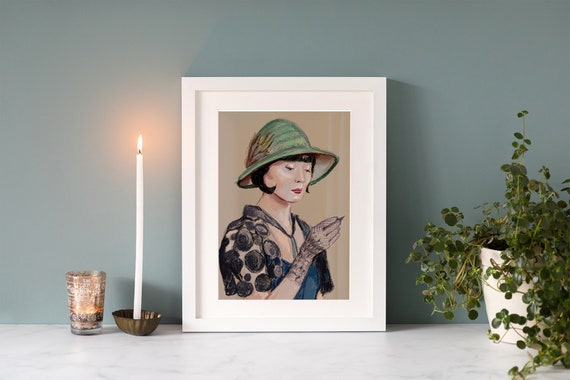 Kunstdruck Phryne Fisher Von Antonia Sanker Etsy