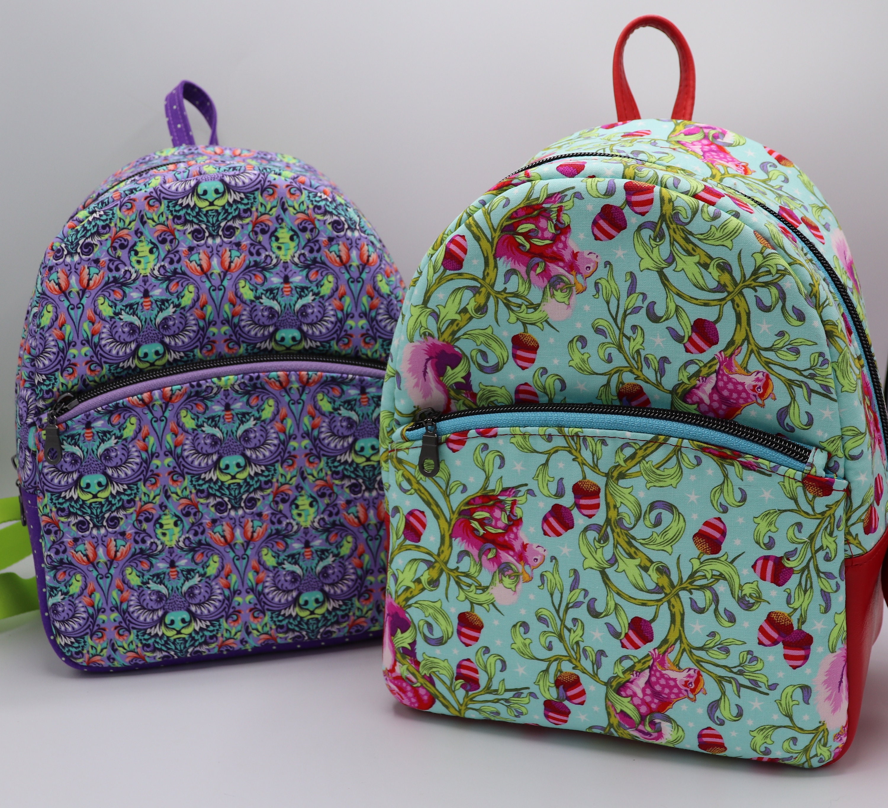 PDF Pattern and Video Tutorial - Oasis Backpack & Mini Oasis Backpack by  KMGhandmade
