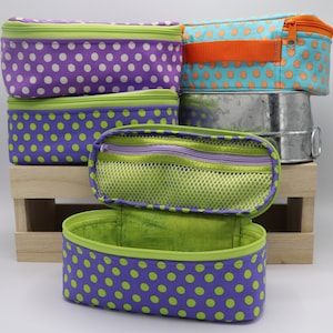 Étui polyvalent à fermeture éclair, téléchargement immédiat d'un patron de couture PDF avec didacticiel vidéo détaillé pour Fat Quarter, par Rosie & David Patterns