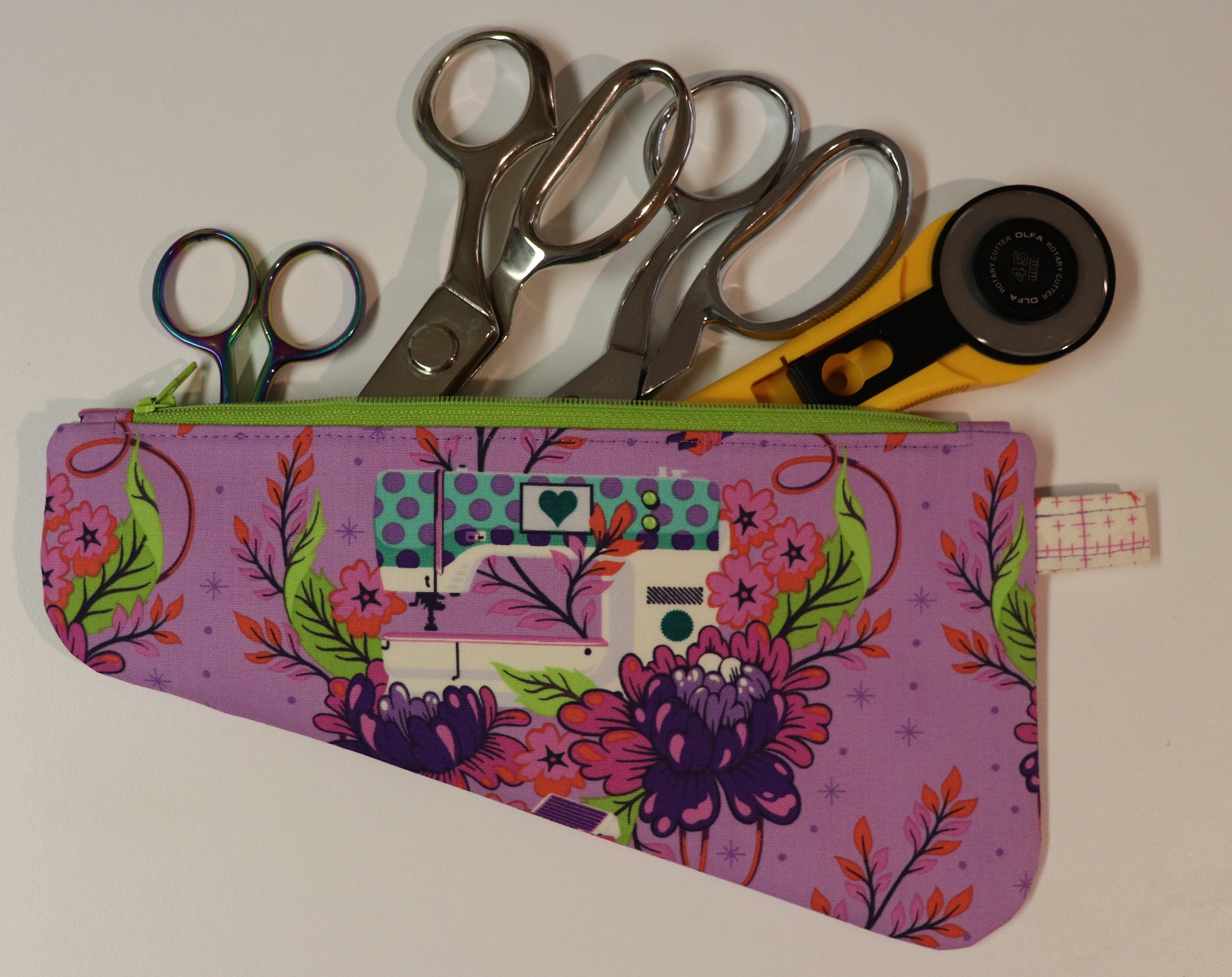 Scissor Storage Pouch PDF Pattern Instant Download With SVG Etsy