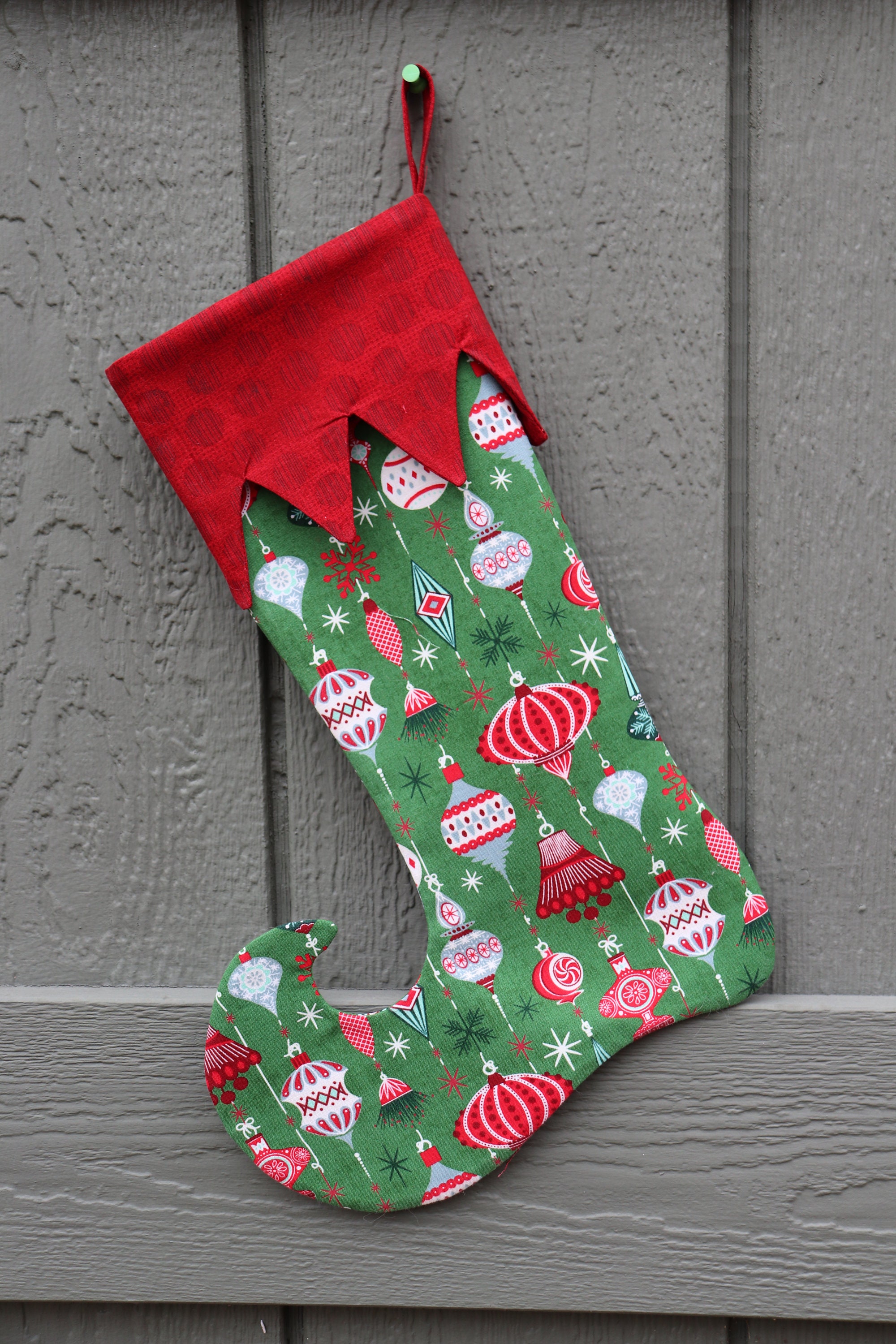 Elf Christmas Stocking Pattern Digital Download PDF Two Sizes Etsy Elf Christmas Stocking Pattern Digital Download PDF Two Sizes Etsy