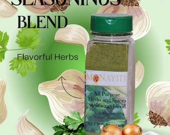 Epis Seasonings, heart of Haitian Cuisine with parsley, garlic, onions, herbs, a little bit of salt and seasonings (Not Spicy)
