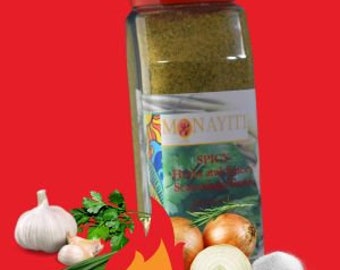 Authentic SPICY Epis Haitian Style Seasonings, Creole spice blend, Meat and Fish seasonings, Haitian Spices, Haitian style sofrito - 32oz
