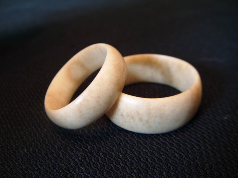 Deer Antler Ring Etsy