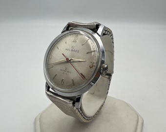 u217 Helbros 21 Jewel Manual Wind Wrist Watch