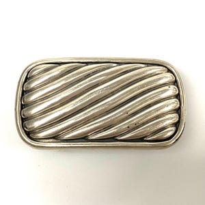 David Yurman Sterling Belt Buckle - Etsy display picture 3
