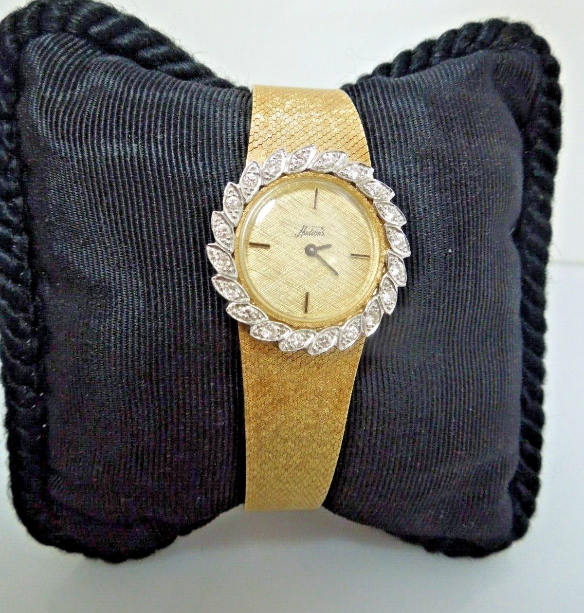 USA製 CORINTH コリンス MA-1 M ゴールド IDEAL 80s C. 1990 Vintage Lapis and .75 ct. t.w. Diamond Cocktail Ring
