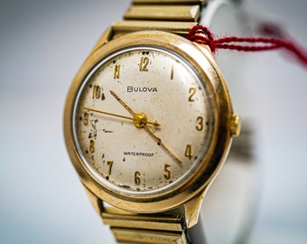 K043 Vintage 1950's Men's Bulova Automatic Wrist watch