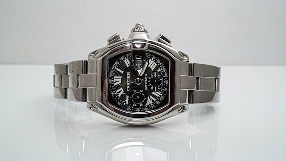 K100 Men's Cartier Roadster Wristwatch - image 4