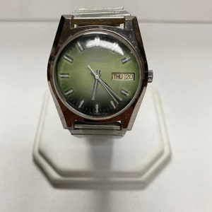 m626 Vintage Caravelle Electronic Set-O-Matic Swiss Men&#39;s Wrist Watch