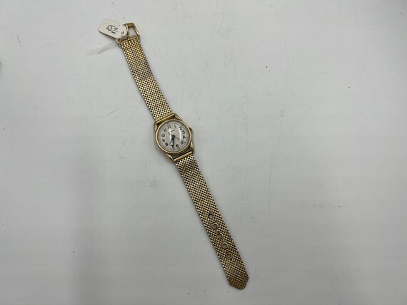 u033 Hamilton 1950s 10k Gold Filled Wrist Watch - image 3