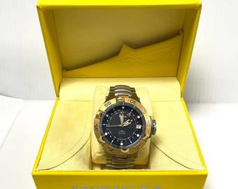 v011 INVICTA Subaqua Noma V 500m WR Chronograph Limited Edition All Stainless Steel Wrist Watch 12874 +Box