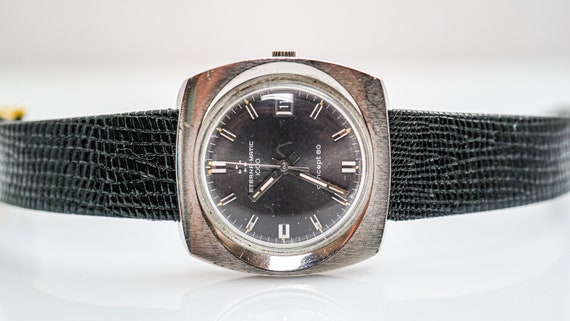 K267 Vintage Men's 1970's Eterna-Matic Wristwatch - image 1