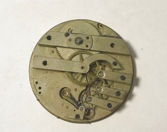 f005 Antique Watch Movement for Parts or Repair