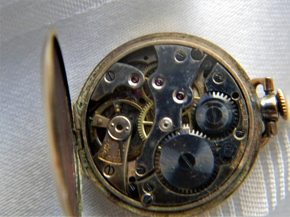 j562 Great Swiss Made - 15 Jewel Pendant Watch in… - image 7