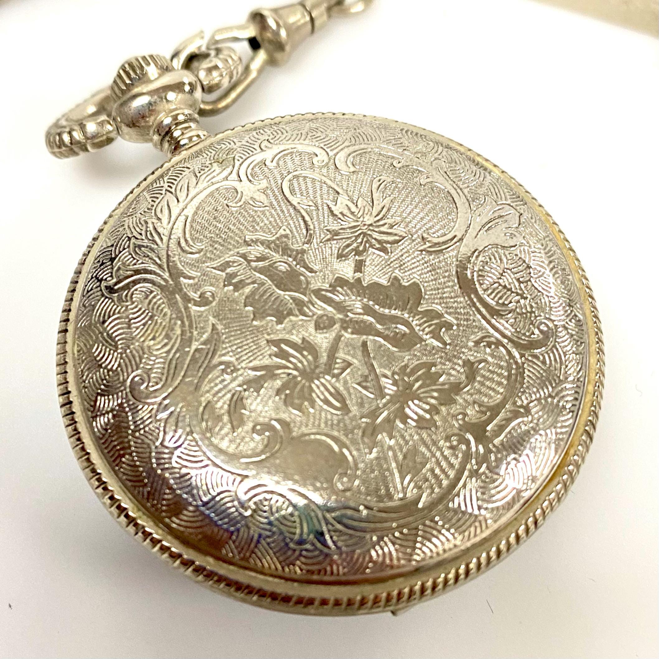 U764 Vintage Remington Quartz Japan Movement Pocket Watch - Etsy