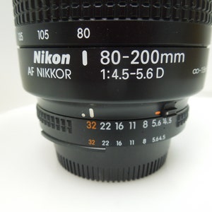 s617 Nikon Nikkor 80-200mm f/4.5-f5.6D AF Macro Zoom