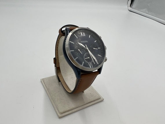 T658 Fossil Fenmore Chronograph Men s Wrist Watch Etsy