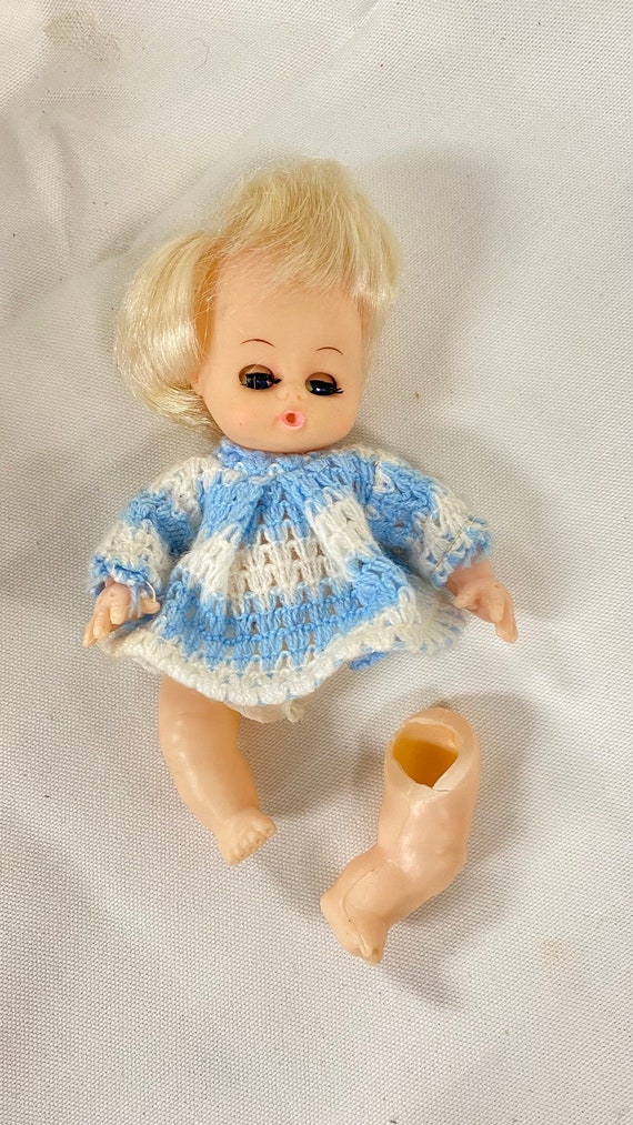 M419 Vintage Soviet USSR Baby Doll Hard Plastic Motion Body Parts