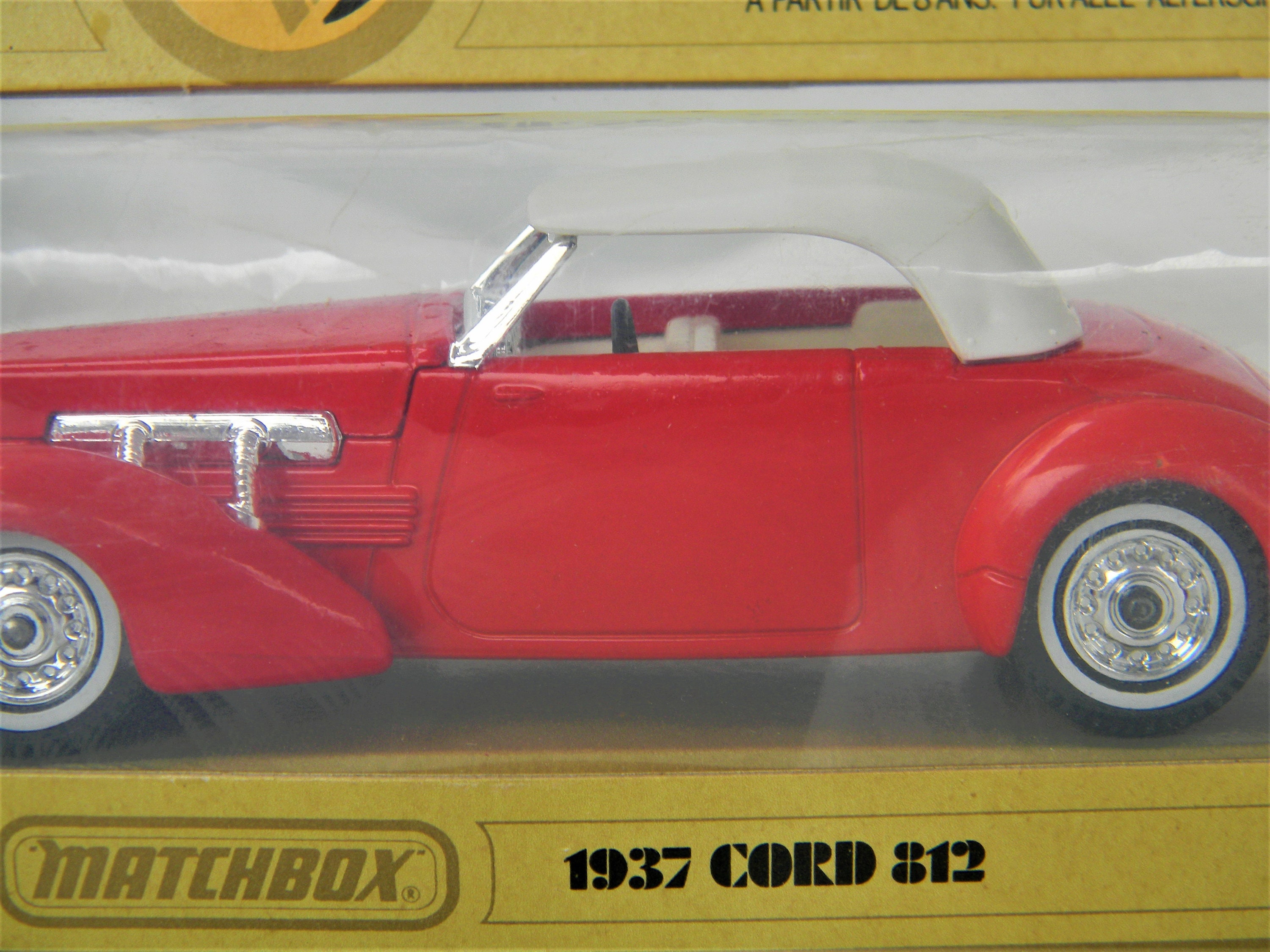 J222 Matchbox Models of Yesteryear 1937 Cord 812 in Original Box