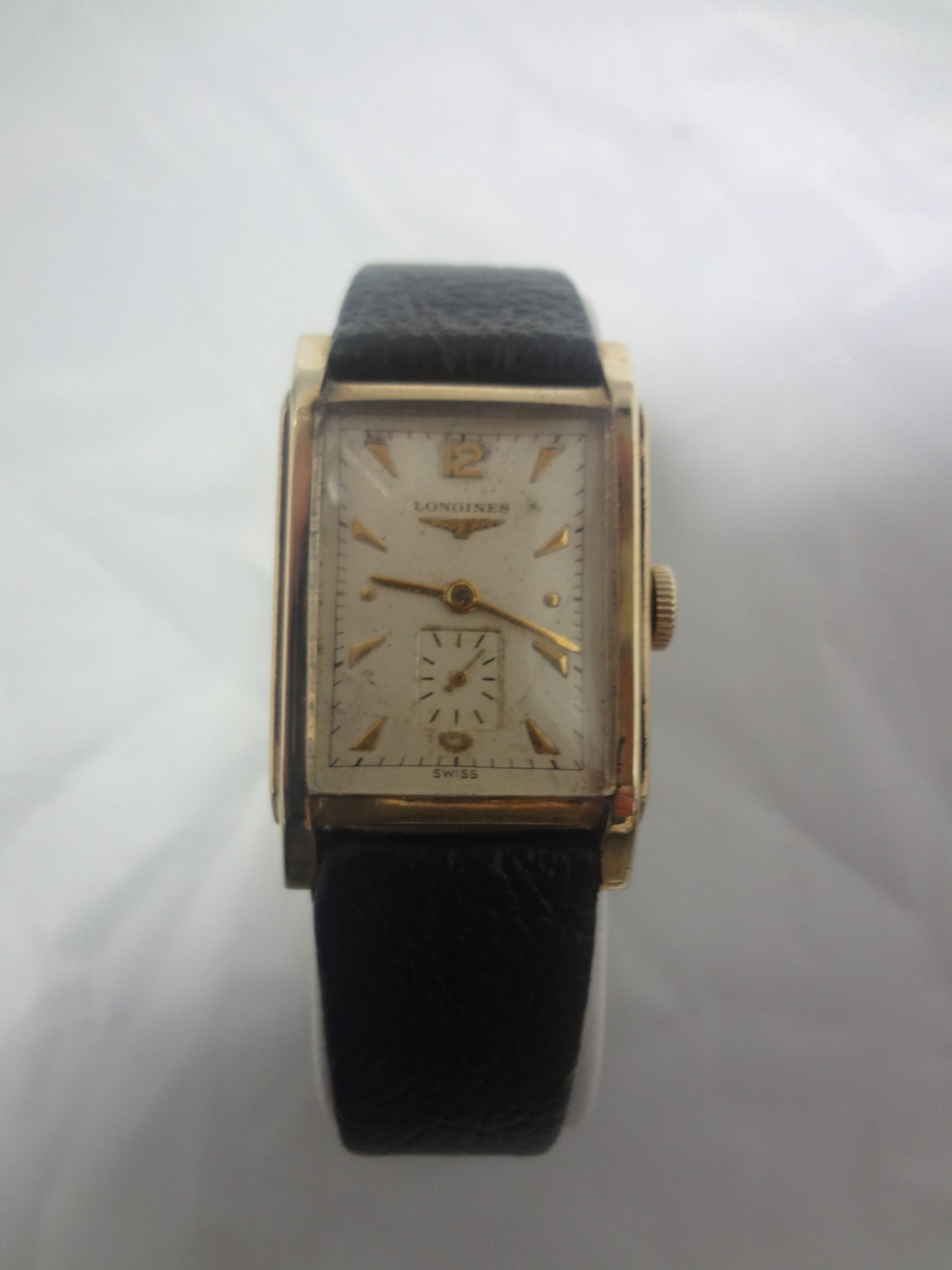 Vintage Longines Rectangular Watch | lupon.gov.ph