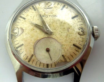 s241 Vintage Croton  Watch Co. 17 Jewels Swiss Movement 8943 Watch parts