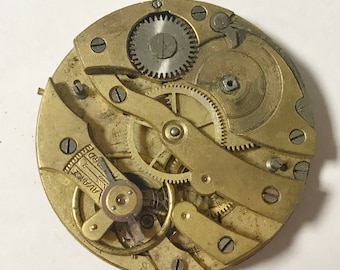 e951 Vintage Mechanical Wrist Watch Movement for Parts Repair