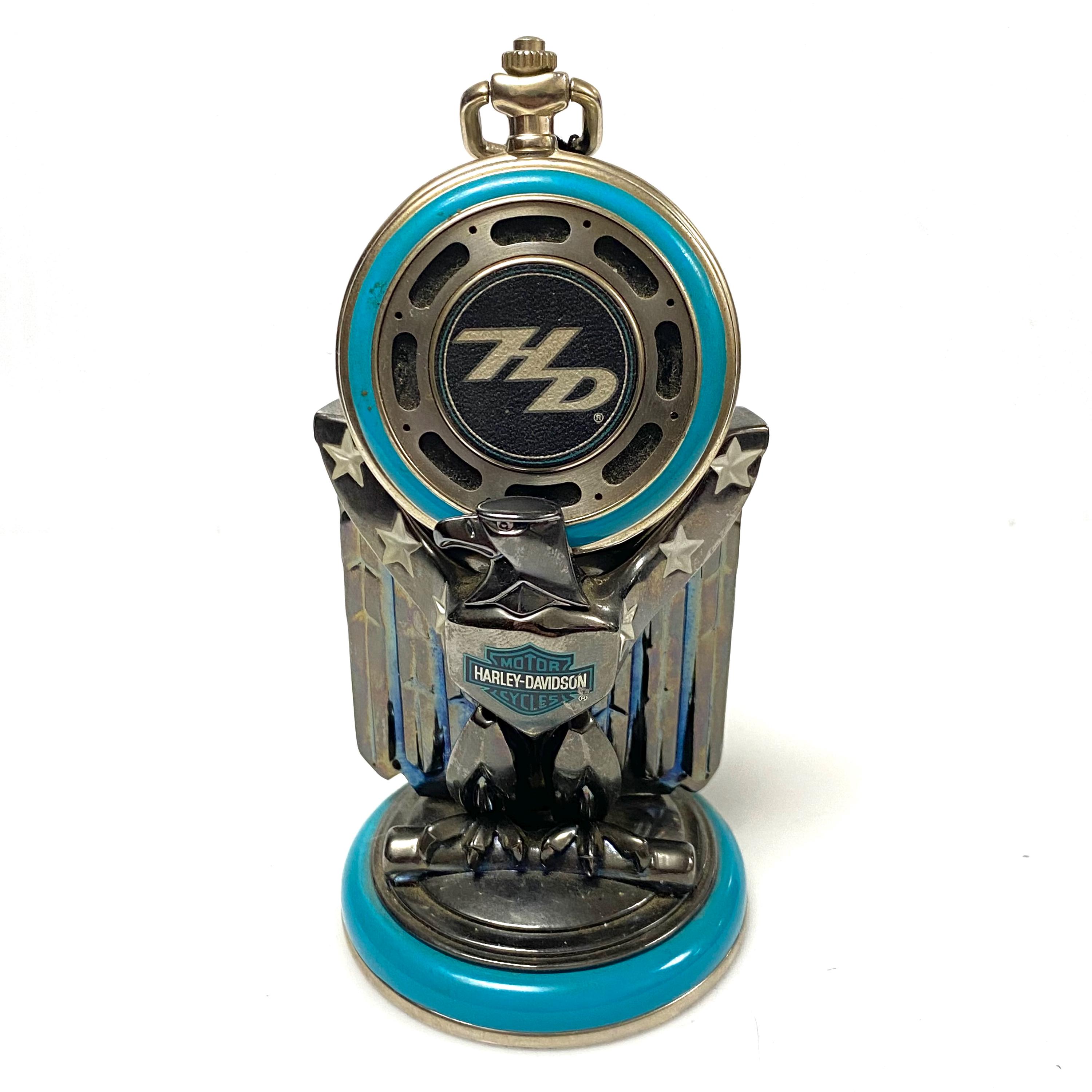 Franklin Mint Pocket Watch Harley Davidson - Etsy