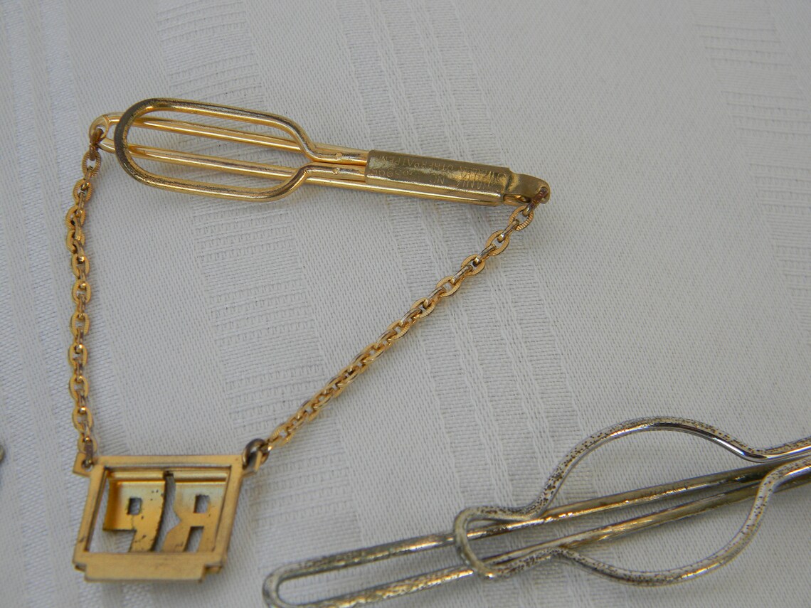 H553 Vintage Lot of 8 Tie Bars Brand Varies Etsy UK