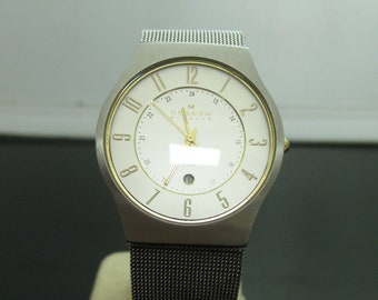 b791 Unisex Quartz Stainless Steel Skagen Wristwatch