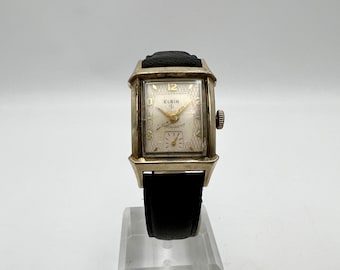 Vintage MF Cortina 17 Jewel Manual Wind Watch 10K RGP Bezel  display picture 1