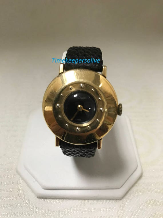 c091 Vintage Wide Bezel 1950s Le Coultre  Watch Wr