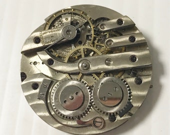e930 Vintage Wrist Watch Movement for Parts Repair 18S
