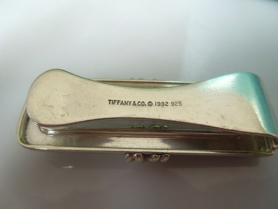 K615 Stylish Unisex 1992 Tiffany & Co Sterling Silver Money Clip