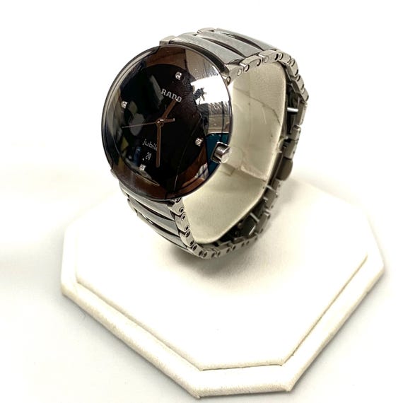 V091 Vintage RADO Jubilé Diastar 129.0593.3 Quartz Ceramic Case