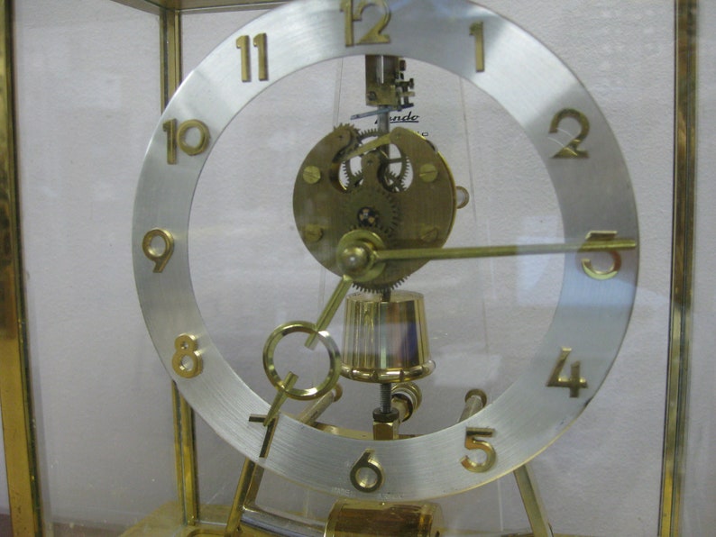 G189 1950s German Kundo Battery Clock Etsy