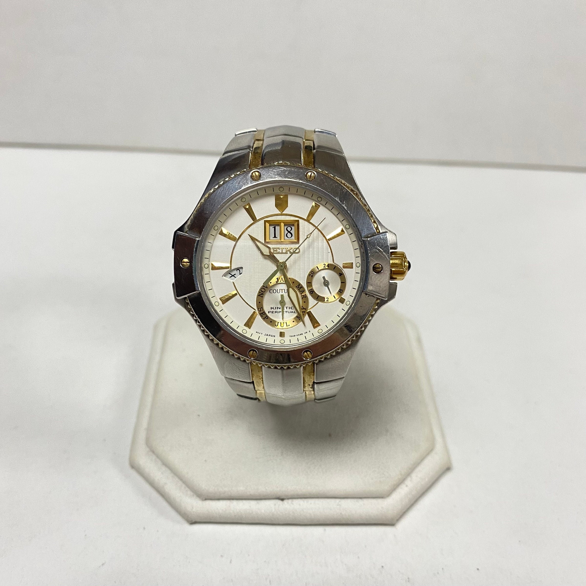 M146 Vintage Seiko Coutura Kinetic Men's Wrist Watch - Etsy M146 Vintage Seiko Coutura Kinetic Men's Wrist Watch - Etsy