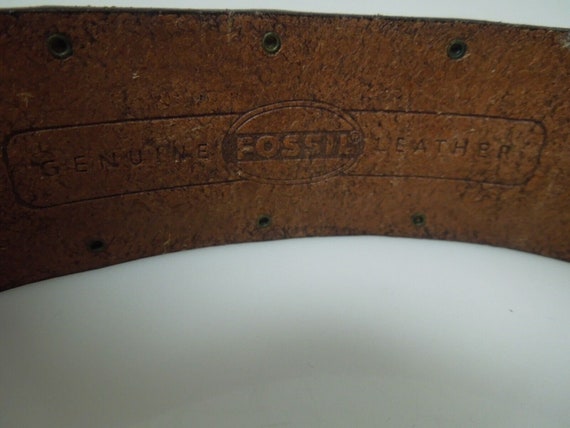 s513 Vintage Southwestern ZUNI Hand Tooled Leathe… - image 6