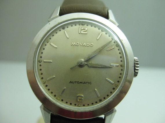 b704 Classic Unisex Automatic Movado Wristwatch - image 1