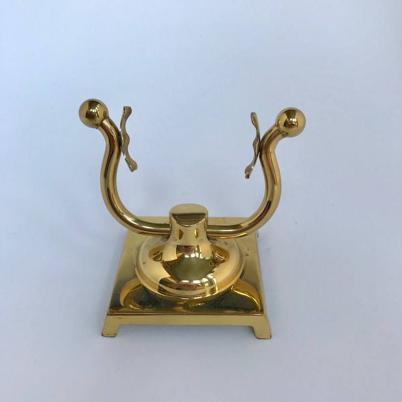 F311 Vintage Pocket Watch Holder Stand Case Collectible Brass Etsy