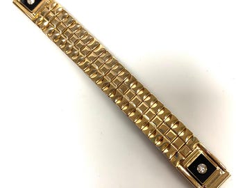 S998 Gold Tone Cerentino Bangle Quartz Watch, Diamond Lots  display picture 1