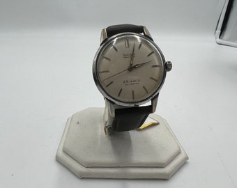t988 Gruen Precision Silver Dial 25 Jewels Autowind