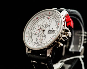 F851 Men s Thunderbird Aircraft Watch Etsy