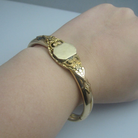 d949 Gold Filled 10k Gold Plated 10k Bangle View 6