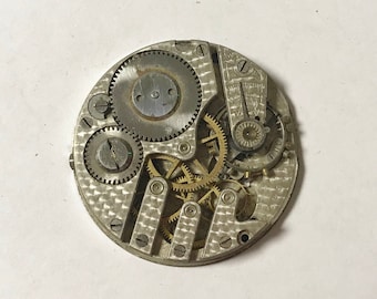 e960 Vintage Mechanical Wrist Watch Movement for Parts Repair