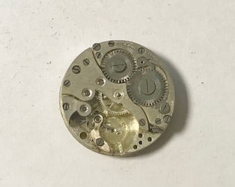 f017 Antique Swiss Watch Movement for Parts or Repair