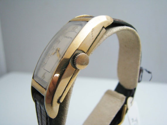 b381 Men's 10kt Gold Filled Gruen wristwatch - image 3