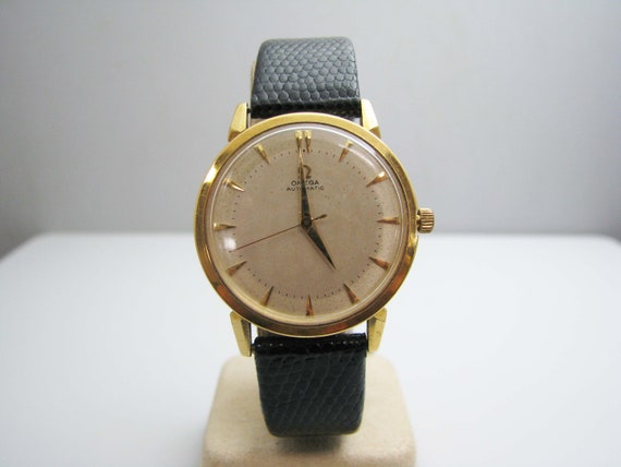 B291 Men's Classic 18kt Yellow Gold Omega Wristwatch - Etsy