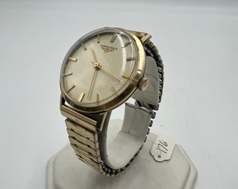 u099 Longines 14kt Gold Filled Mechanical Wristwatch